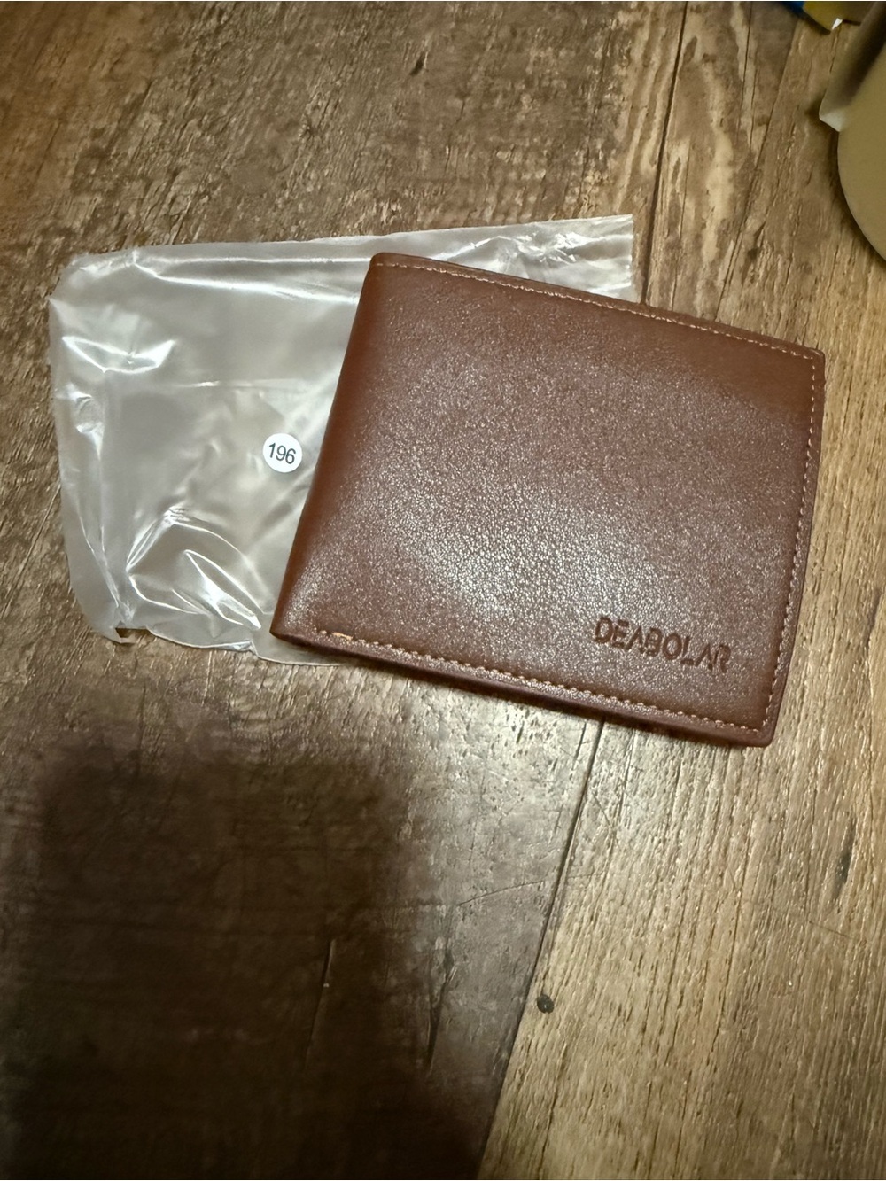 Brown Leather Card & Key Wallet for Men